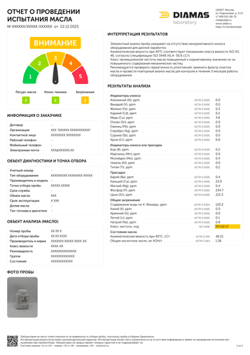 Пример отчета