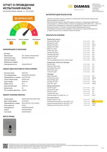 Пример отчета