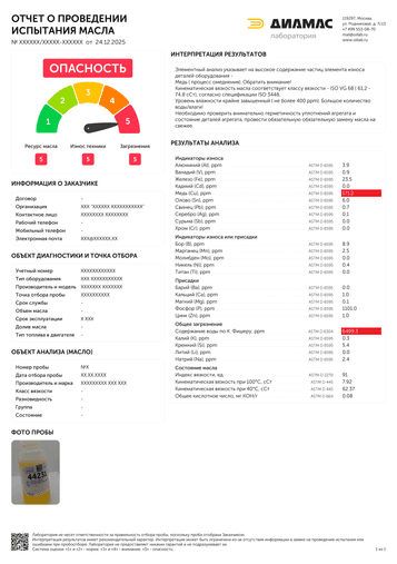 Пример отчета