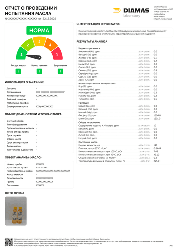 Пример отчета