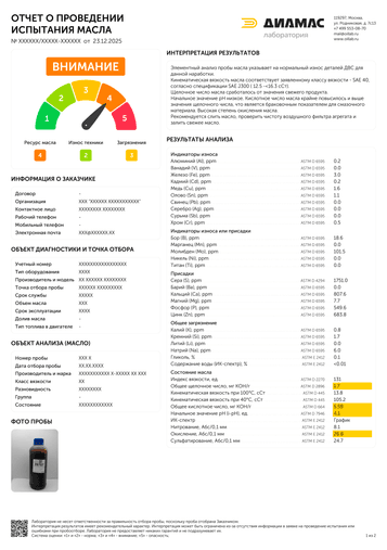 Пример отчета
