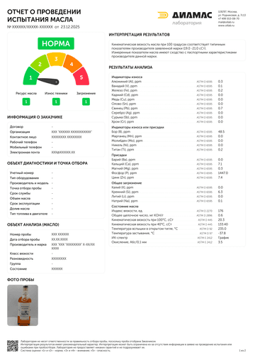 Пример отчета